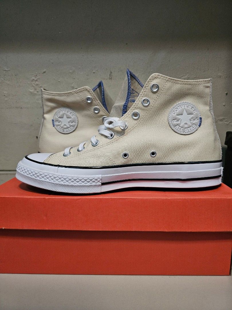 Converse Chuck Taylor high canvas cream Original size us