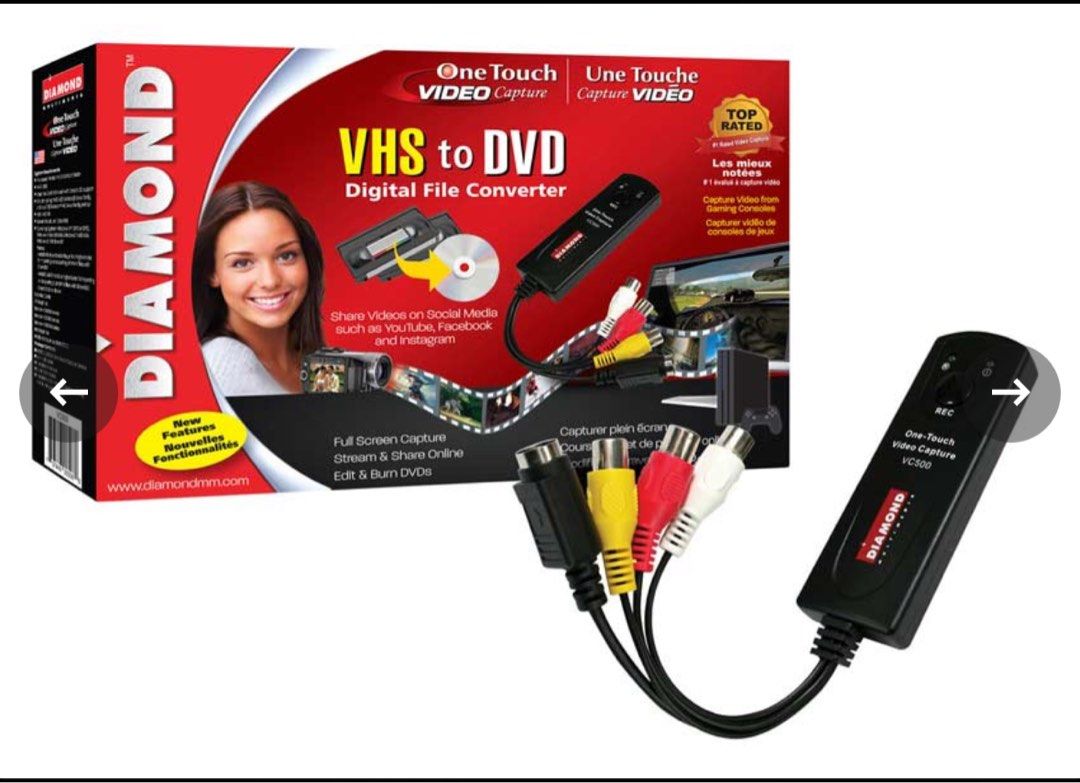 Vhs capture card outlet