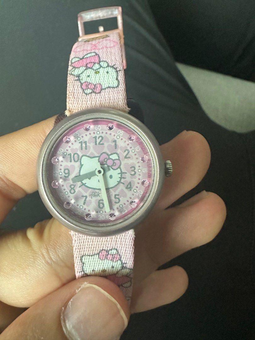 Flik Flak Hello Kitty Vintage Watch