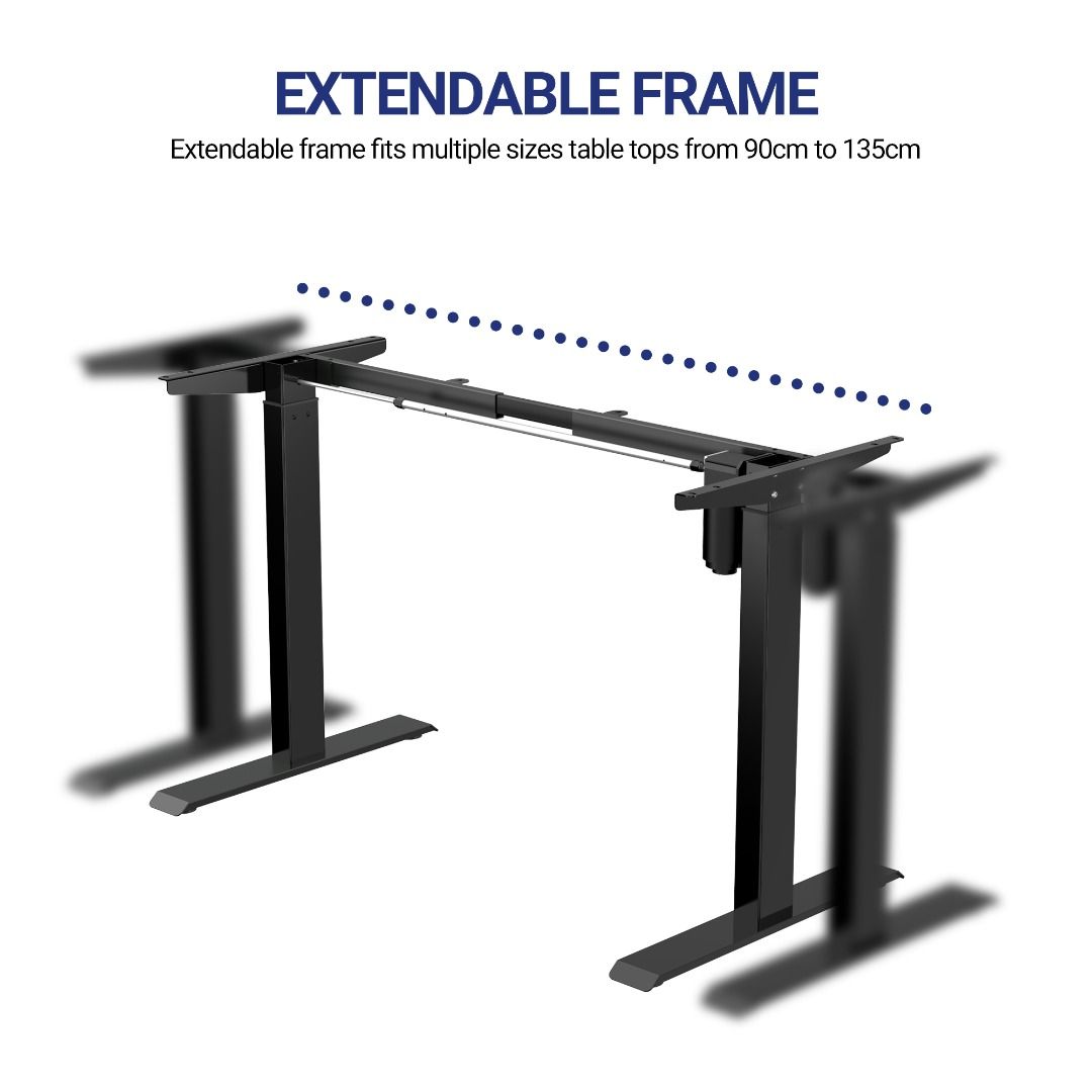 Flujo SmarTrax Ergonomic Standing Desk: Elevate your workspace and ...