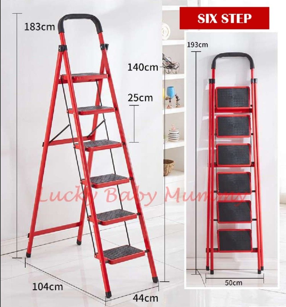 Foldable Step Ladder With Handle64885406043649118