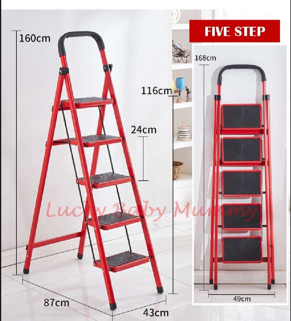 Foldable Step Ladder With Handle64885406043649117
