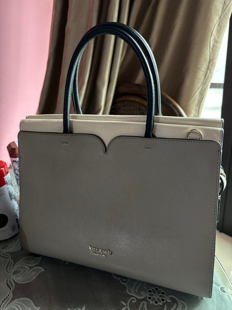 For Sale Kate Spade Spencer Satchel Large Preloved Barang Mewah Tas Dompet di Carousell
