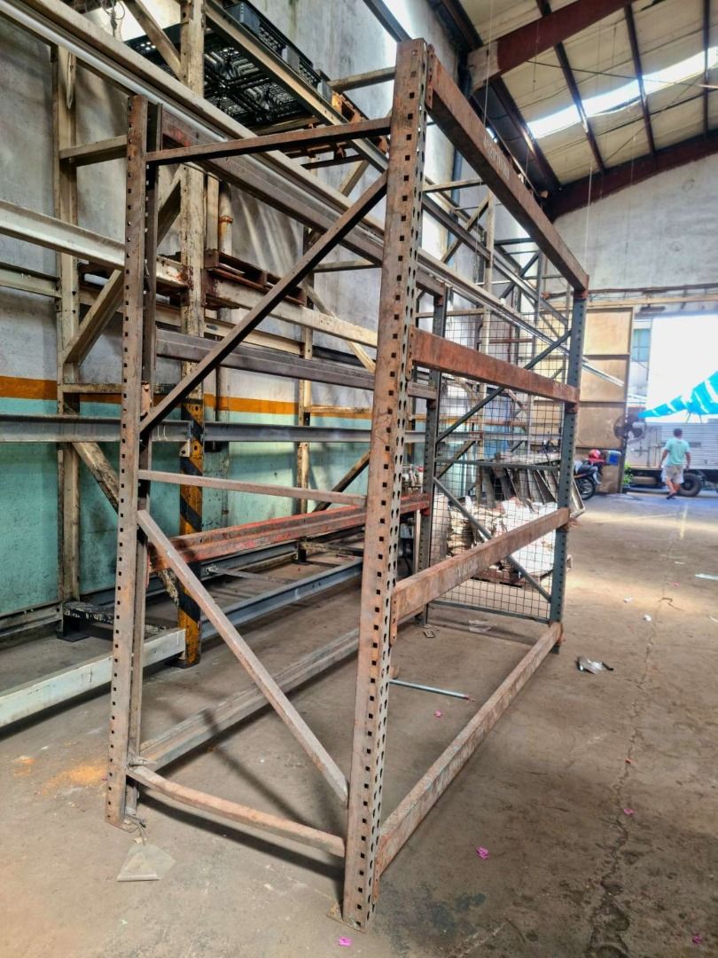 FOR SALE!! US Steel Rack Storage shelve 4 layers, Size: 9.5 feet x 3.3 ...
