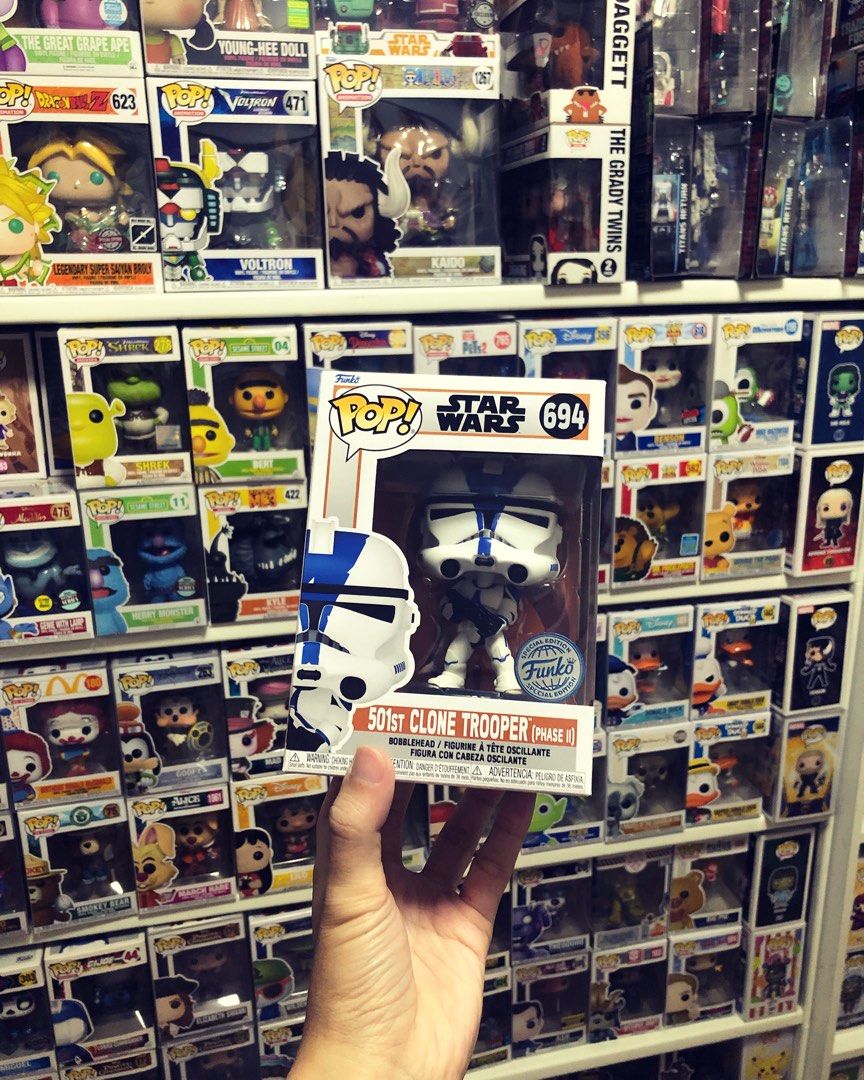 Funko Pop 501st Clone Trooper Hobbies Toys Toys Games on Carousell