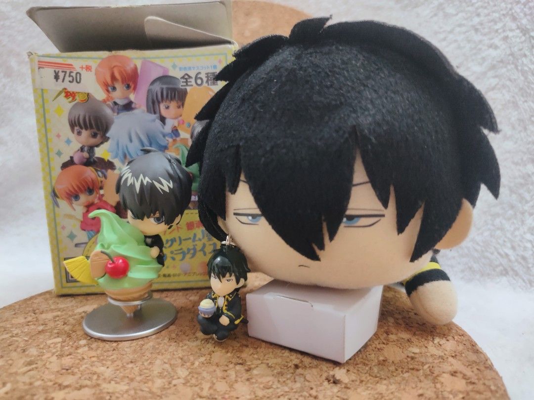 Gintama Toshiro Hijikata SET (Category: Plushies & Soft Toys) located in Cagayan de Oro. Submitted by FlooffsEtc (Listing ID 1312828060, Image 1). Description: TOSHIRO HIJIKATA Gintama Set of 3pcs 1 Small nesoberi plush 1 Petit Chara figure 1 Figure charm/zipper pull 📌Items are secondhand/surplus items from Japan/UK so please manage expectations. Expect some minor signs of use or flaws due to long storage or light exposure. Even brand new sealed