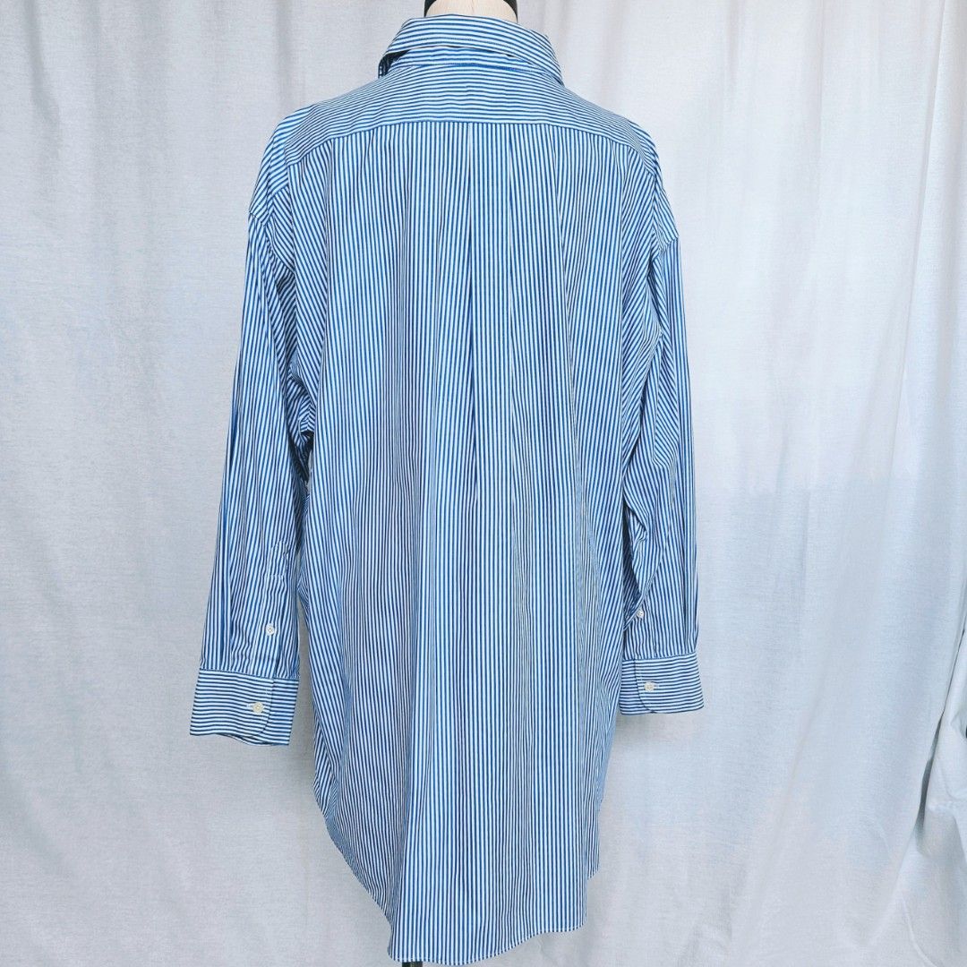 GITMAN BROS. BLUE STRIPES BUTTONDOWN SHIRT (Category: Formal Shirts) located in Carmona. Submitted by simplestashph (Listing ID 1312741071, Image 3). Description: CODE: X-05 GITMAN BROS. BLU STRIPES BUTTONDOWN SHIRT C 56, L32, SLEEVES 21, SHOULDER 7 PHP 750.