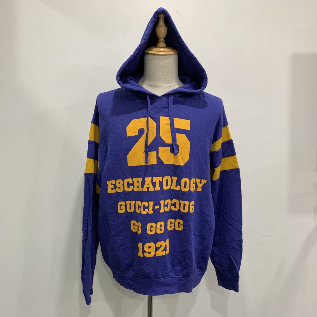 GUCCI 655469 PURPLE HOODIE SWEATER 247031095 Luxury Apparel on Carousell
