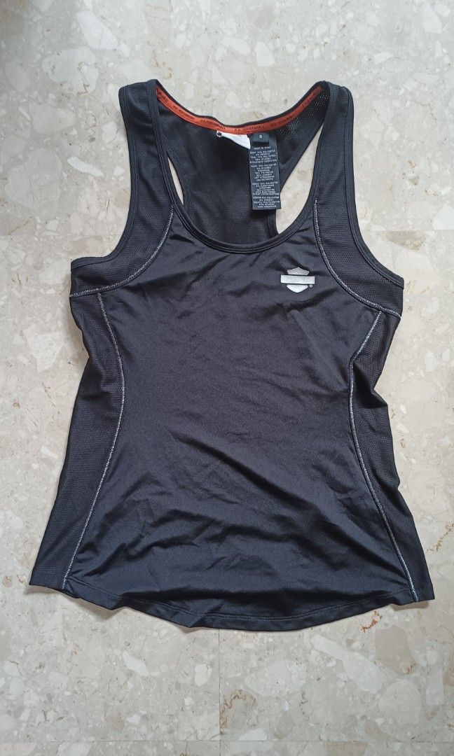 Harley Davidson dri fit tank Women s Fashion Activewear on Carousell