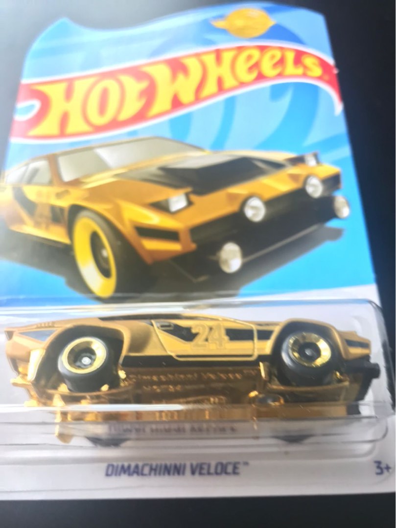 Voiture Miniature Hot Wheels 1/64 Dimachinni Veloce #2/10 - Mainline 2023 - Turquoise