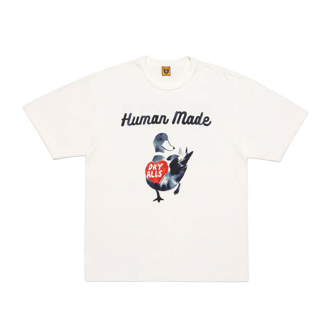 Human Made 人間製Duck Graphic Tee n Tiger Indigo Dyed Tee T恤T 