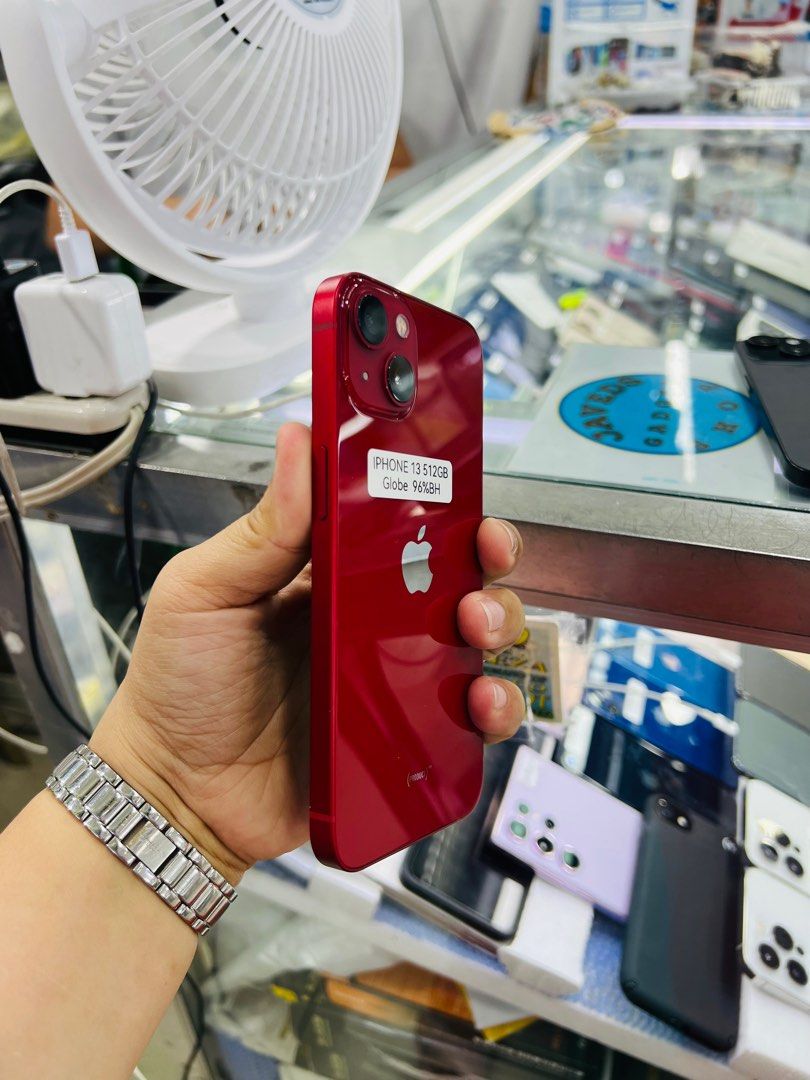 Iphone 13 512gb 96% batt Globelocked (Category: iPhone 13 Series) located in San Juan City. Submitted by javedsgadgetshop (Listing ID 1312822983, Image 3). Description: OPEN FOR INSTALLMENT VIA CREDIT CARD/GGIVES/SPAY/BILLEASE & SWAP/TRADE-IN! WE BUY AND SELL ( ANYKINDS OF UNIT BINIBILI PO NAMIN)! PTPA : Padelete po f bawal Quick Specs : Iphone 13 •512gb •NTC Variant •96% batt health •Globelocked •95% Smoothness •No hidden issue | No Repaired •10
