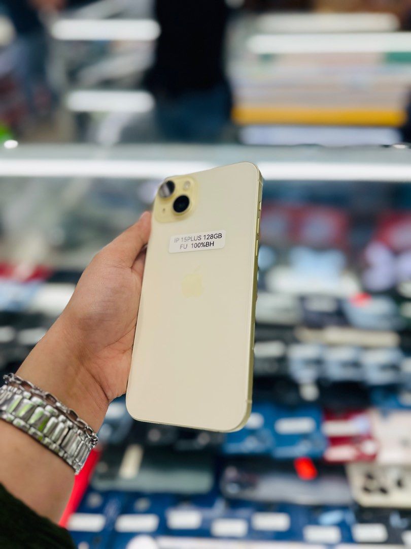 Iphone 15 Plus 128GB 100bh no issues openline ntc approved (Category: iPhone 15 Series) located in San Juan City. Submitted by saabangadgetshop (Listing ID 1312805514, Image 3). Description: Onhand | Pre-owned iPhone 15 Plus 128GB Battery Health 100% OPENLINE NTC APPROVED NO HIDDEN ISSUES NO HISTORY OF REPAIR 99%Smooth TEST TO SAWA RESET ALL YOU WANT NOT REFURBISHED AUTHENTIC PHONE ALL WORKING Mode of Payment : ⬇️ ▪️Cash ▪️Bank Transfer ▪️Gcash ▪