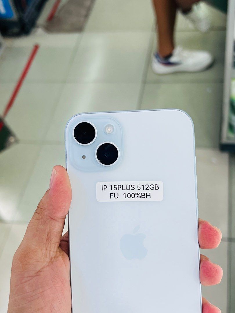 Iphone 15 Plus 512GB OPENLINE 100bh no issues (Category: iPhone 15 Series) located in San Juan City. Submitted by saabangadgetshop (Listing ID 1312673987, Image 2). Description: Onhand | Pre-owned iPhone 15 Plus 512GB 100bh OPENLINE NTC APPROVED NO HIDDEN ISSUES NO HISTORY OF REPAIR 99%Smooth TEST TO SAWA RESET ALL YOU WANT NOT REFURBISHED AUTHENTIC PHONE ALL WORKING Mode of Payment : ⬇️ ▪️Cash ▪️Bank Transfer ▪️Gcash ▪️Credit Card + interest ▪️G