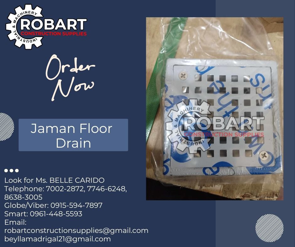 Jaman Floor Drain, Commercial & Industrial, Construction Tools ...