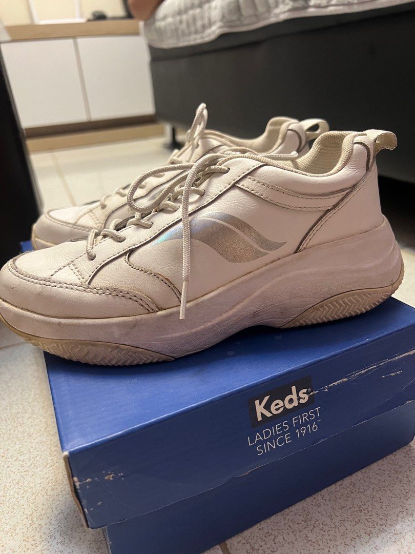 Keds white rubber shoes shop