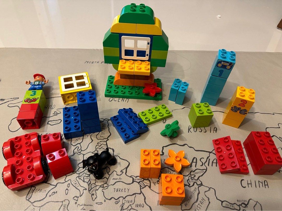 Lego Duplo all in one box of fun with storage box 10572 Hobbies Toys Toys Games on Carousell