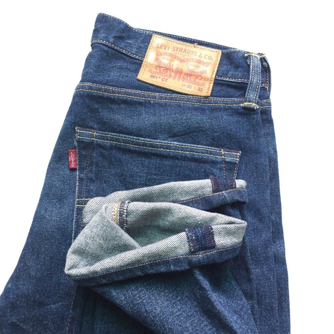Levis 501 Customized & Tapered (Category: Jeans) located in San Fernando. Submitted by viibodegaaa (Listing ID 1312706351, Image 3). Description: Item: Levis 501 Customized & Tapered Size: 30 can fit 31 **15.5 on tape** Length: 39 Leg opening: 7 Condition: excellent Price: 1680 .