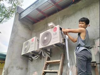 LG DUAL INVERTER SPLIT TYPE AIRCON INVERTER FREE INSTALLATION