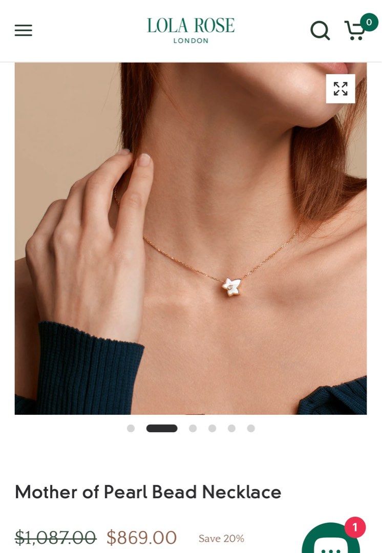 Lola rose mama necklace hot sale