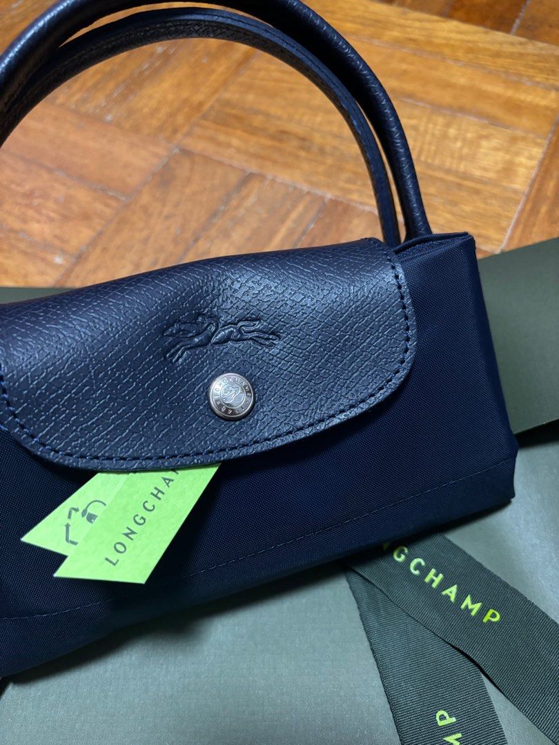 Longchamp le pliage s navy clearance