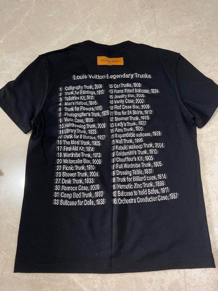 Louis Vuitton Legendary Trunks Tシャツ Louis Vuitton Legendary Trunks T-Shirt | REVERSIBLE