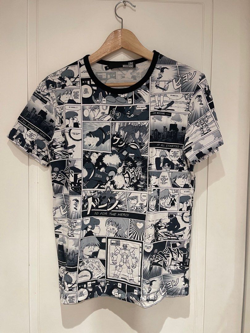 Moschino shirt mens discount