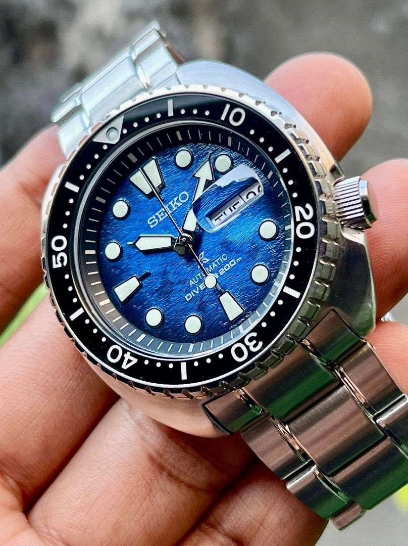 Lowest Price SEIKO PROSPEX SRPE39 SAVE THE OCEAN SPECIAL EDITION 24 Jewels Men s Automatic Blue