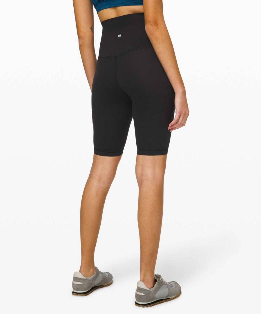 Lululemon Align Super High Rise Short 10 Black Size 6 Women s Fashion Activewear on Carousell
