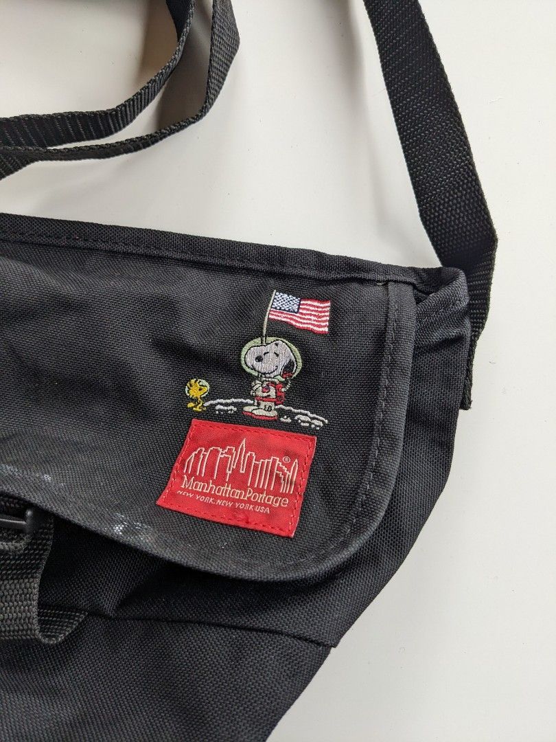 Manhattan Portage x Peanuts sling bag, Men's Fashion, Bags, Sling Bags on  Carousell