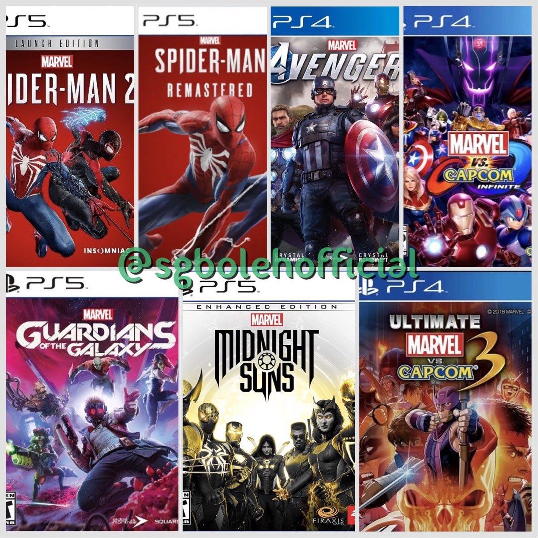 marvel (PS4 PS5) Spiderman Remastered Spiderman Marvel