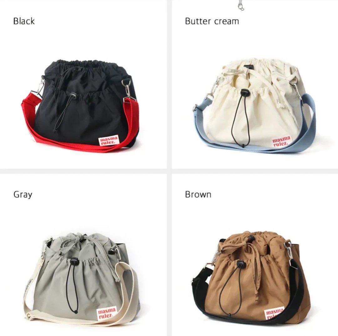韓國MASMARULEZ 8 POCKET CROSS BAG, 女裝, 手袋及銀包, 單肩包