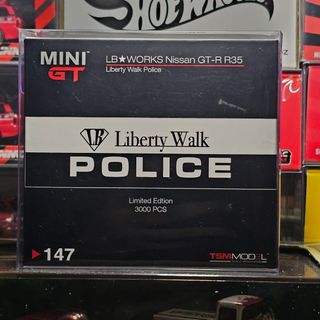 MINI GT #147 Liberty Walk Police, Hobbies & Toys, Toys & Games on Carousell