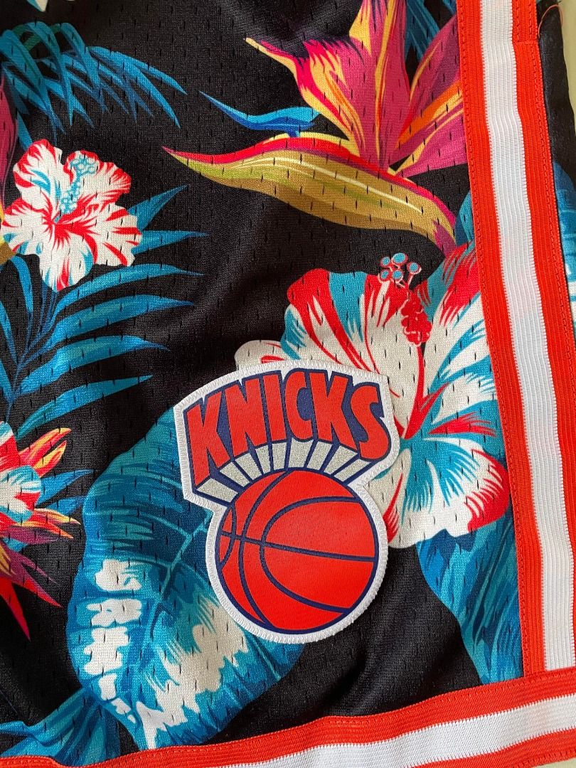 Mitchell and ness floral shorts outlet