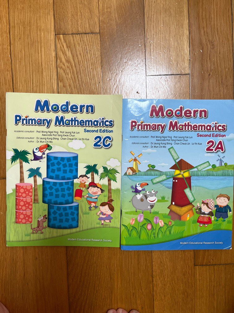 Modern primary mathematics 2A 2C, 興趣及遊戲, 書本 & 文具, 教科書 - Carousell