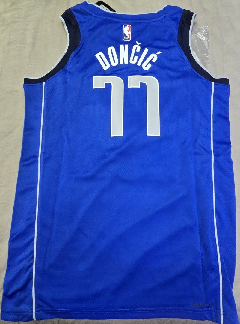 Nike Luka Doncic Dallas Mavericks Icon Swingman Jersey Men s Fashion Activewear on Carousell