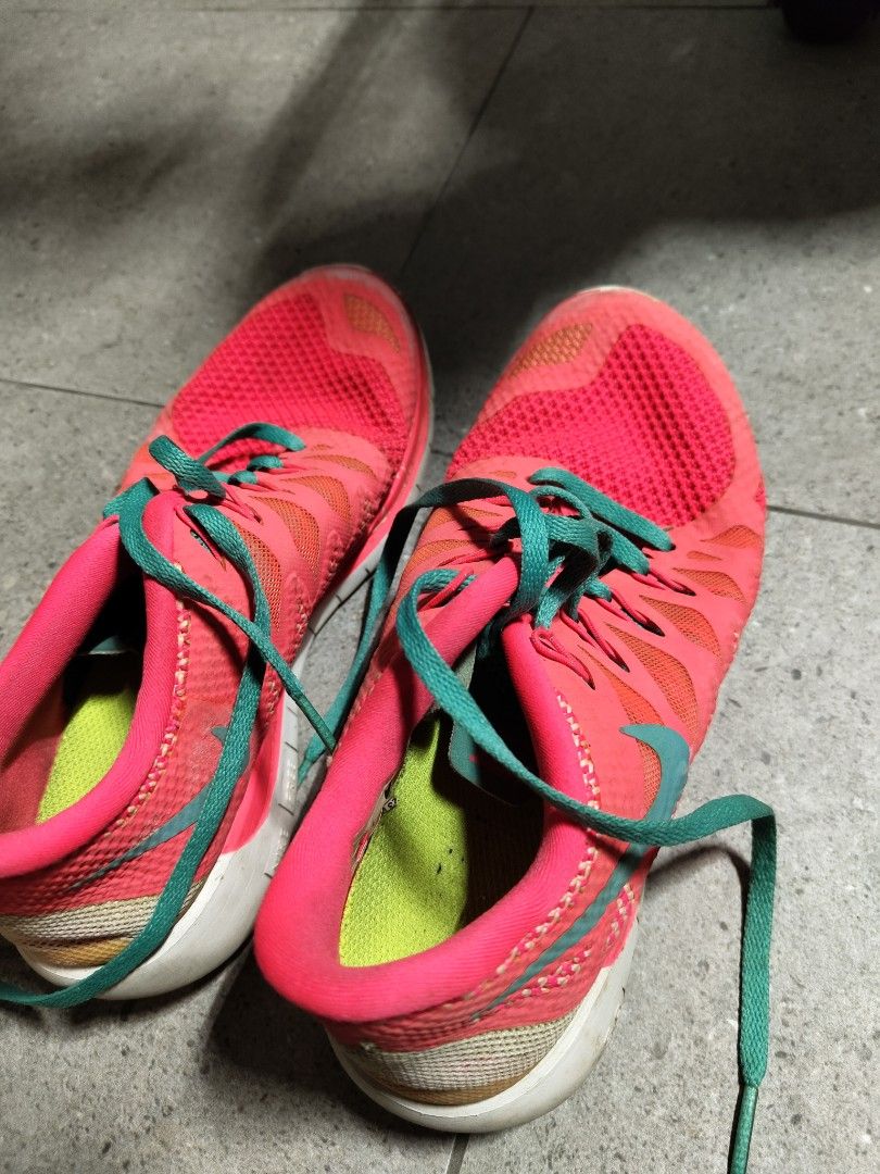 Nike Free 5.0 Hyper Punch Women s Size 36 Women s Fashion Footwear Sneakers on Carousell