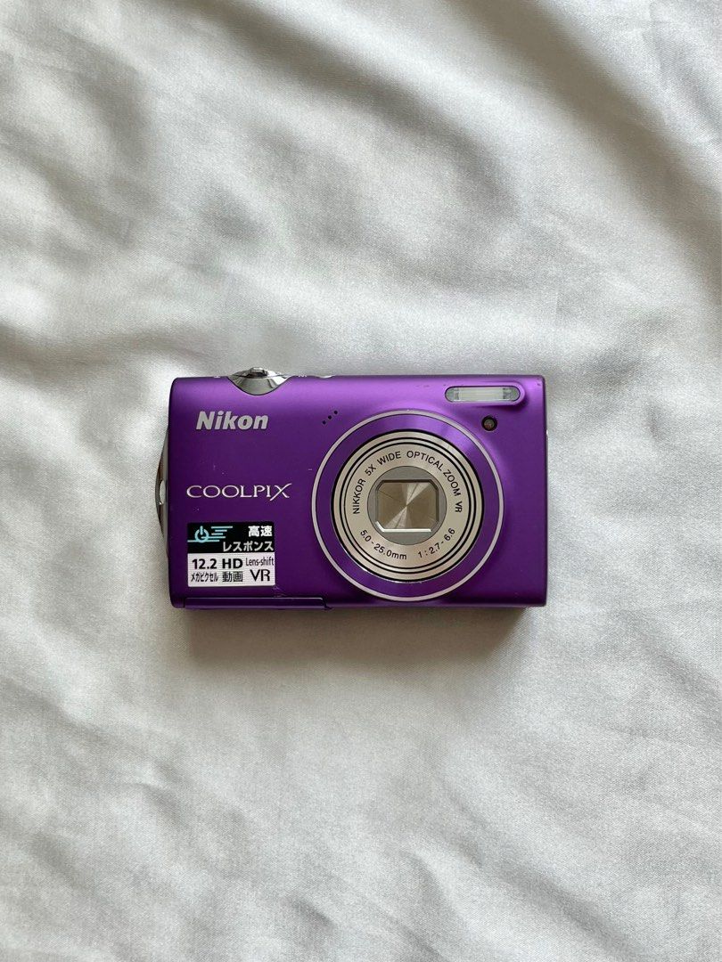 Nikon COOLPIX S5100 くるむ パープル