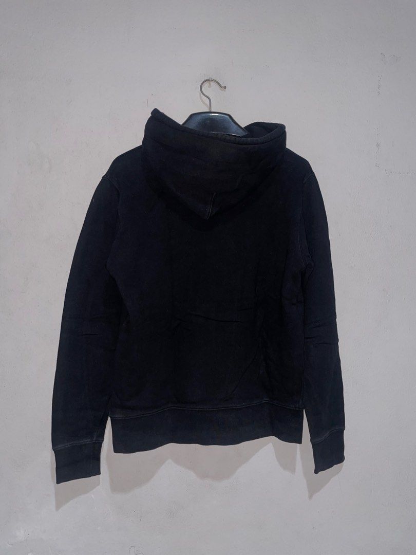 Pigalle Box Logo Black Hoodie Jaket Hitam Pigalle Jaket Polos Unisex Pigalle not JW Anderson Comme