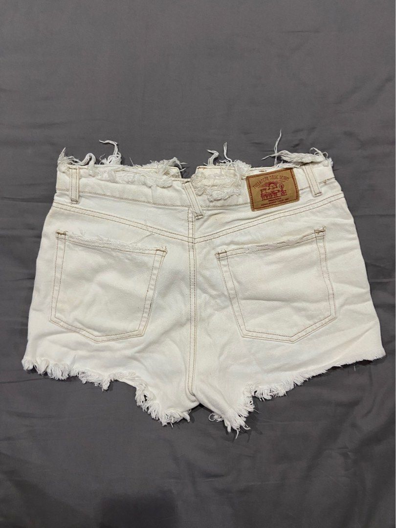 PULL&BEAR jeans pendek, Fesyen Wanita, Pakaian Wanita, Bawahan di