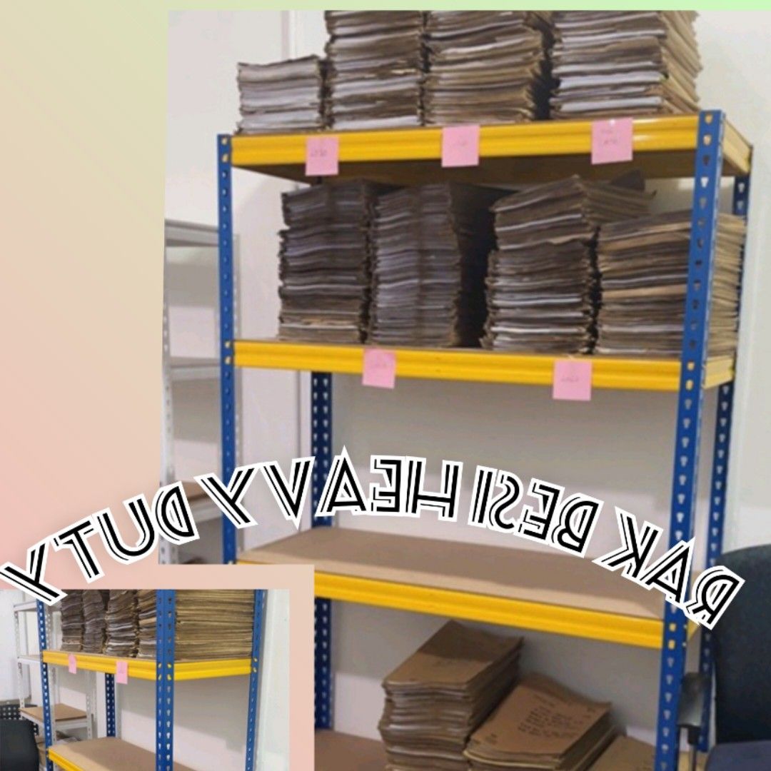 Racks r RAK BESI 4 TINGKAT, Furniture & Home Living, Home Improvement ...