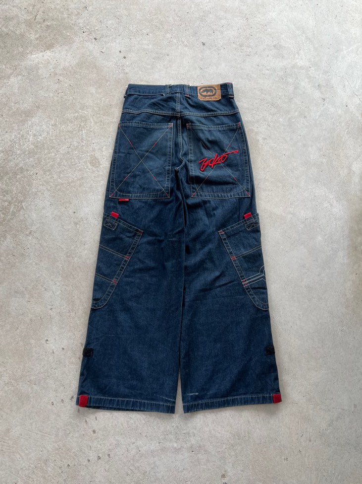 RARE w29.5 ecko unltd baggy skater jeans pants ( not jnco 