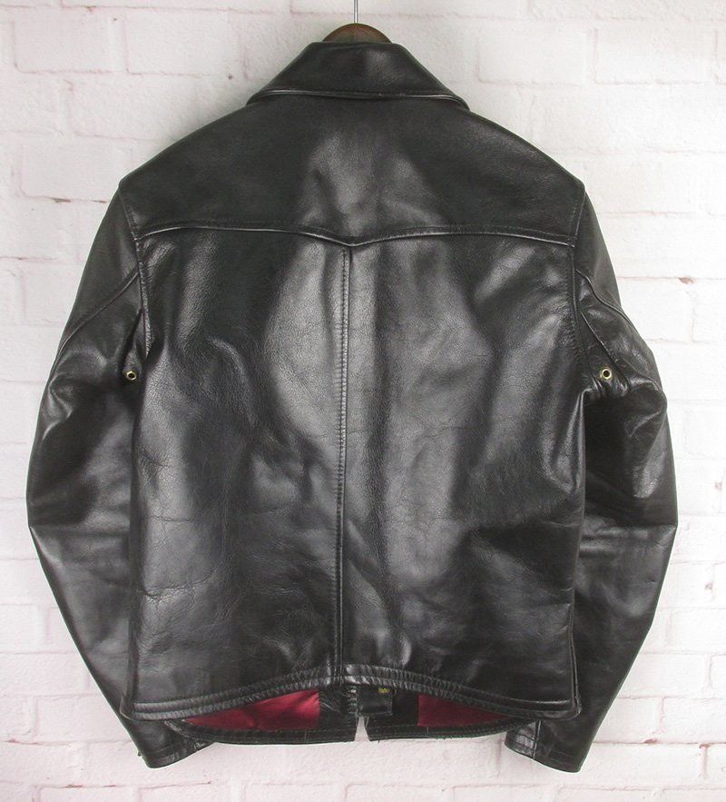 Redmoon Leather Biker Jacket Size S/M, Men's Fashion, Coats