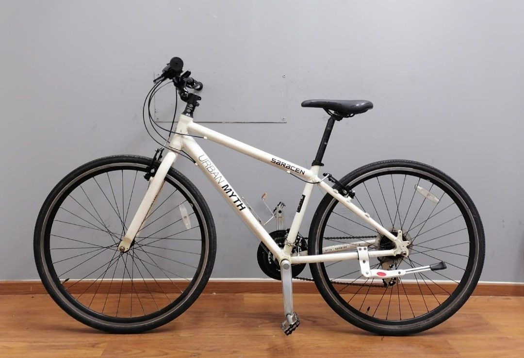 Saracen Urban Myth hybrid bike with full warranty Sports Equipment Bicycles Parts Bicycles on Carousell