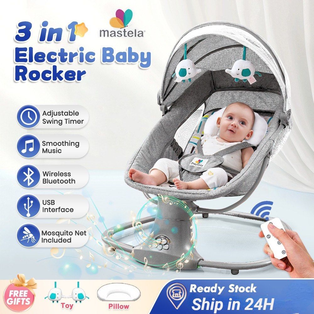 Bouncer baby electric outlet