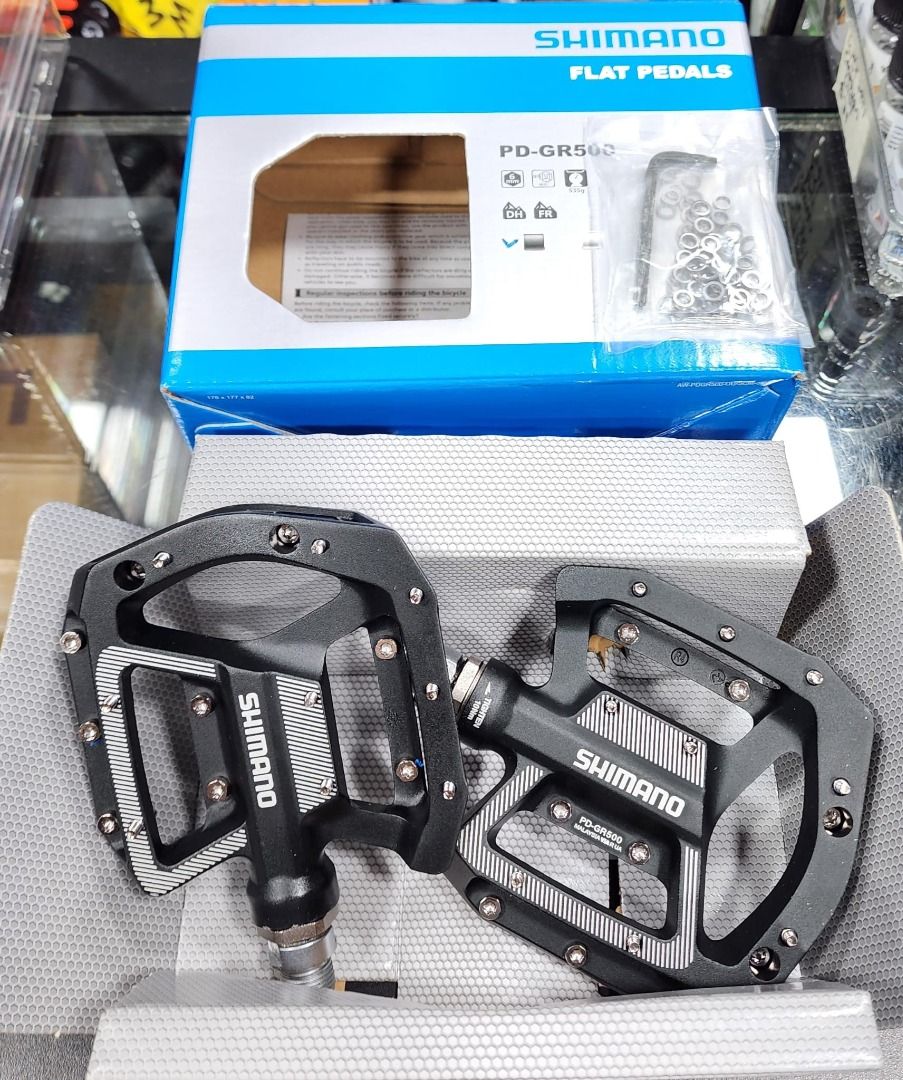 Shimano Flat Pedals PD-GR500 Black | The BackCountry in Truckee, CA - The BackCountry