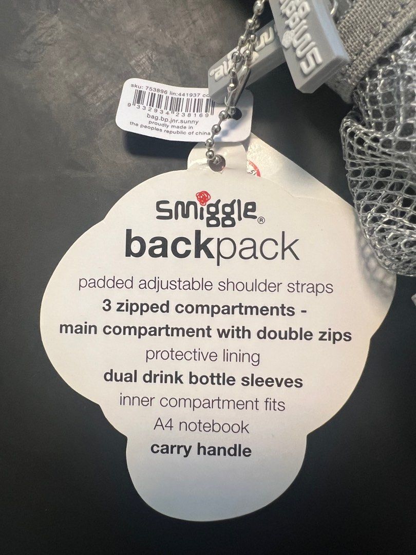 Smiggle space backpack on sale