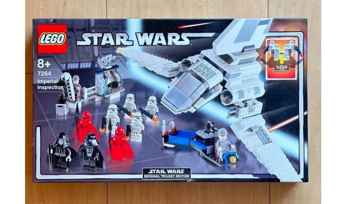 Star Wars Lego 7264 Imperial Inspection Brand New and Sealed Rare Retired Set