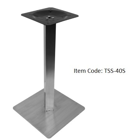 Sumo TSS-40S 40x40cm Square Table Stand made in Stainless Steel Bar ...