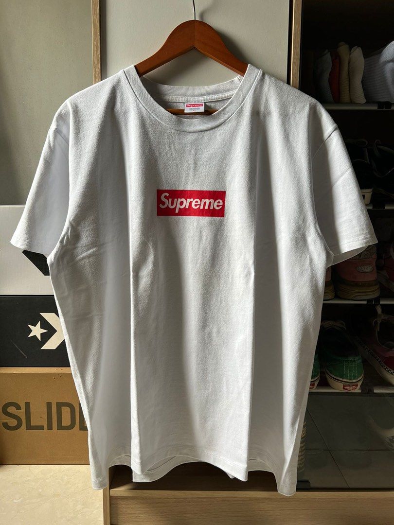Supreme 20th Anniversary Supreme Box Logo Tee Retail Supreme 20th